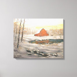 "FREEMAN SEE SNOW" LEINWANDDRUCK