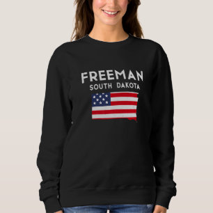 Freeman South Dakota USA Staat America Travel Sout Sweatshirt