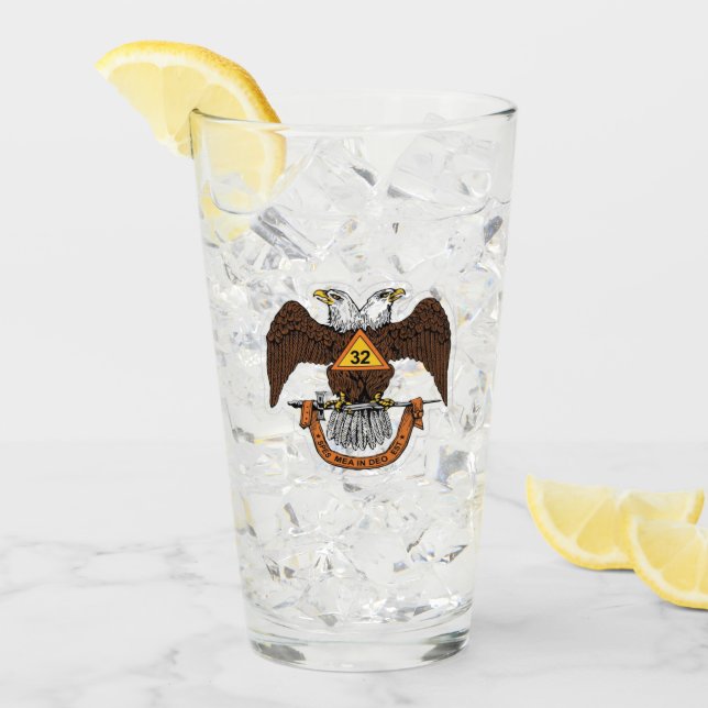Freemason 32. Grad Glas (Vorderseite Ice)
