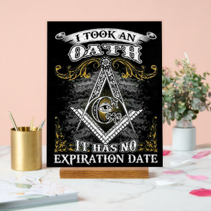 Freemason Acrylschild