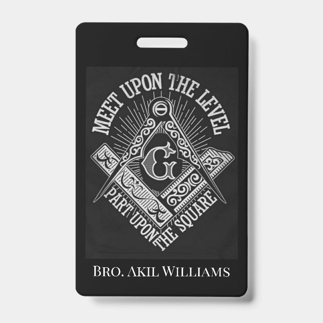 Freemason  ausweis (Vorderseite)