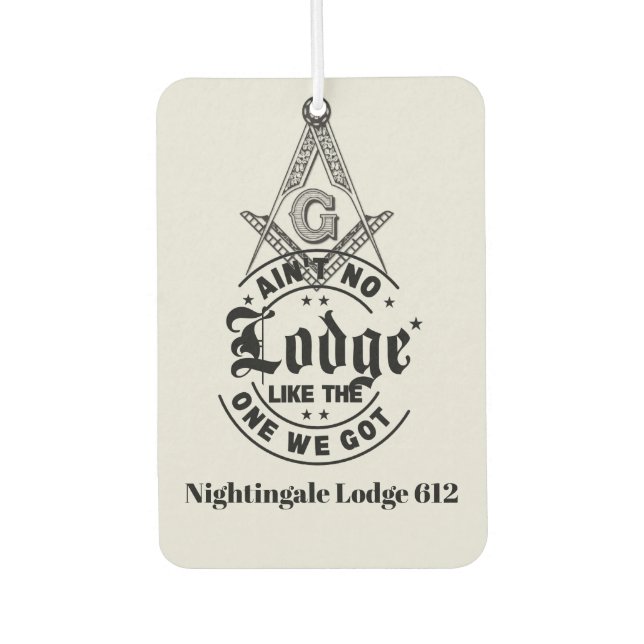 Freemason Autolufterfrischer (Vorderseite)