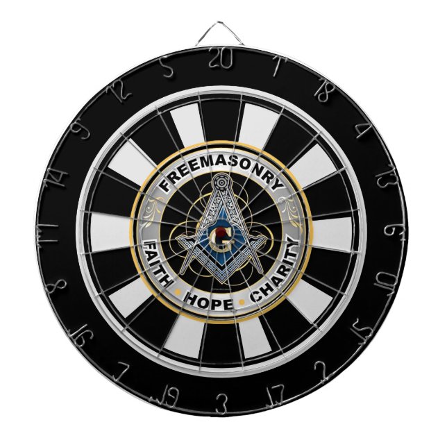 Freemason Dartscheibe (vorne)