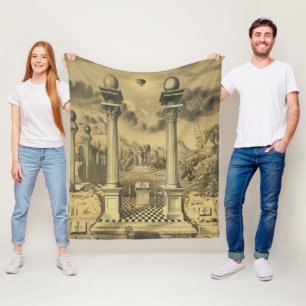 Freemason Fleecedecke
