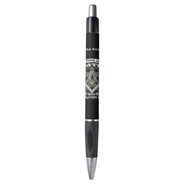 Freemason Kugelschreiber (Vorderseite Vertikal)