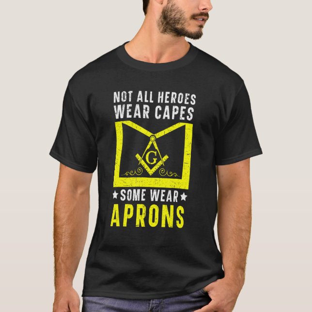 Freemason Masonic Fraternal Freemasonry Square Com T-Shirt (Vorderseite)