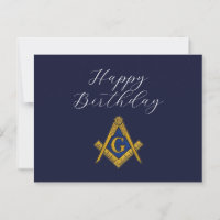 Freemason Masonic Freemason Geburtstag