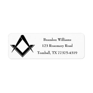 Freemason Masonic Square und Compass