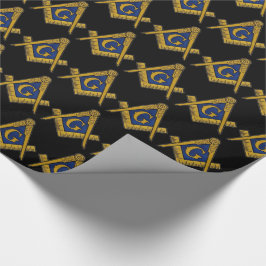 Freemason Masonic Square und Compass Freemasonry W Geschenkpapier