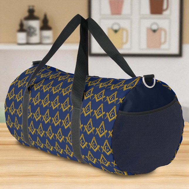Freemason Masonic Square und Compass Freimaurerei Duffle Bag (Von Creator hochgeladen)
