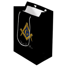 Freemason Masonic Square und Compass Freimaurerei Mittlere Geschenktüte