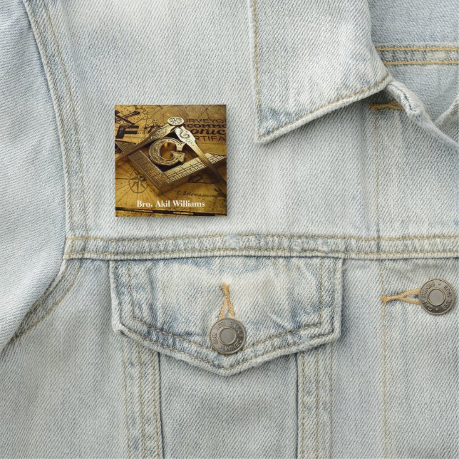 Freemason Namensschild (Beispiel)