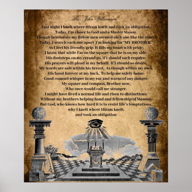 Freemason Poster (Vorne)