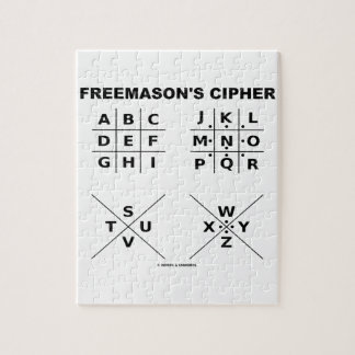 Freemason’s Cipher Puzzle