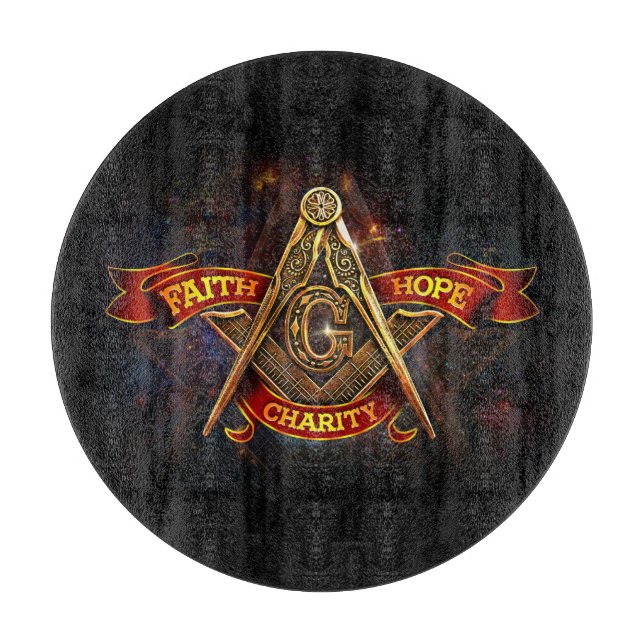 Freemason Schneidebrett (Vorderseite)