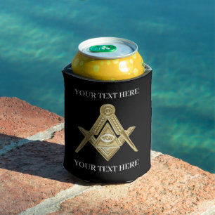 Freemason Square und Compass Masonic Dosenkühler