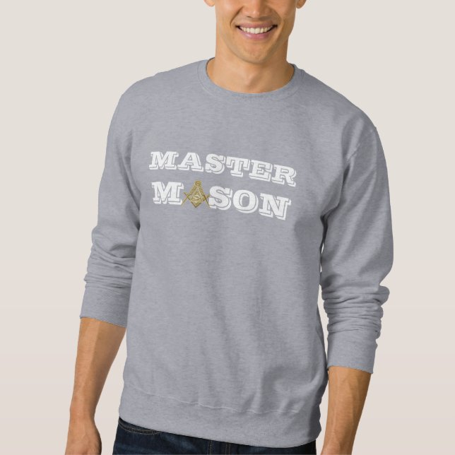 Freemason Square und Compass Master Mason Sweatshirt (Vorderseite)