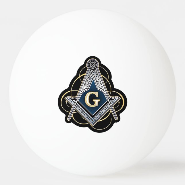 Freemason Tischtennisball (Vorderseite)
