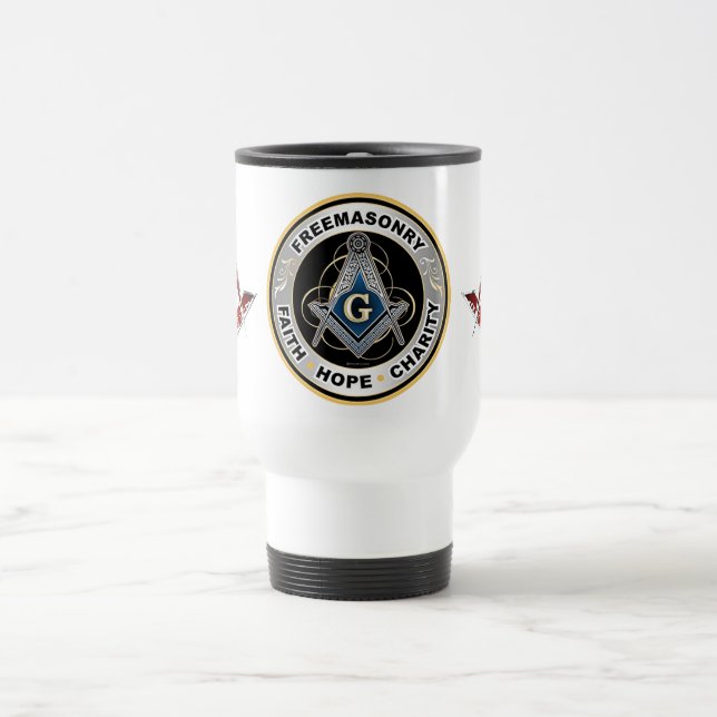 Freemason Travel Mug Reisebecher (Mittel)
