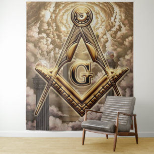 Freemason Wandteppich
