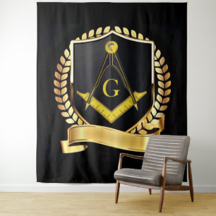 Freemason Wandteppich