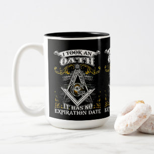 Freemason Zweifarbige Tasse