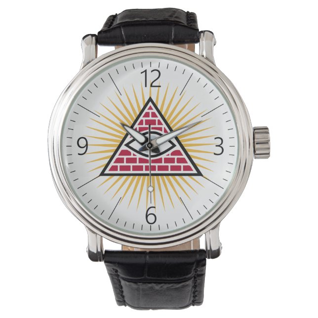 Freemasonauge Armbanduhr (Vorderseite)