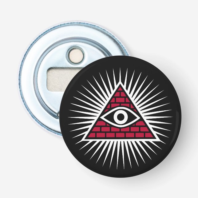 Freemasonauge Flaschenöffner (Vorderseite)