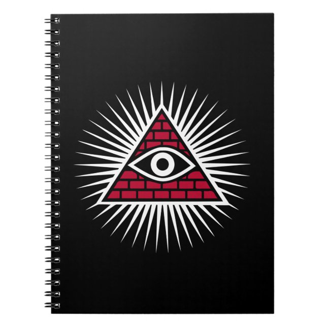 Freemasonauge Notizblock (Vorderseite)