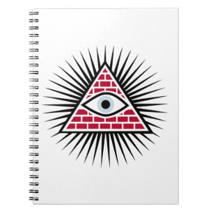 Freemasonauge Notizblock
