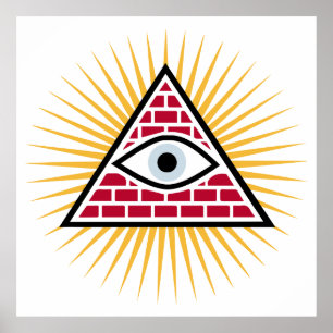 Freemasonauge Poster