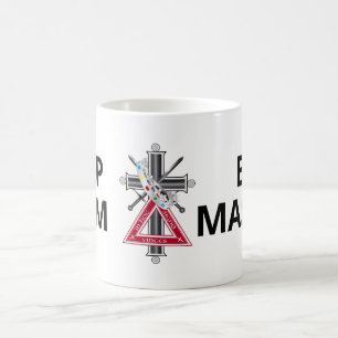 Freemasonenkreuz Kaffeetasse