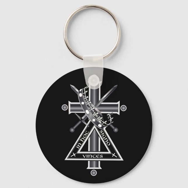 Freemasonenkreuz Schlüsselanhänger (Vorderseite)