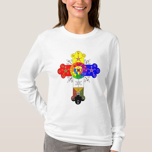 Freemasonic Rosy Cross T-Shirt (Vorderseite)
