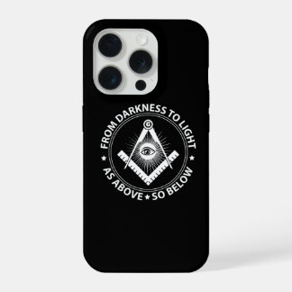 Freemasonry emblem iPhone 15 pro hülle