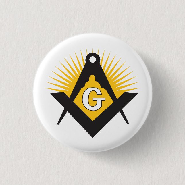 Freemasonry symbol button (Vorderseite)