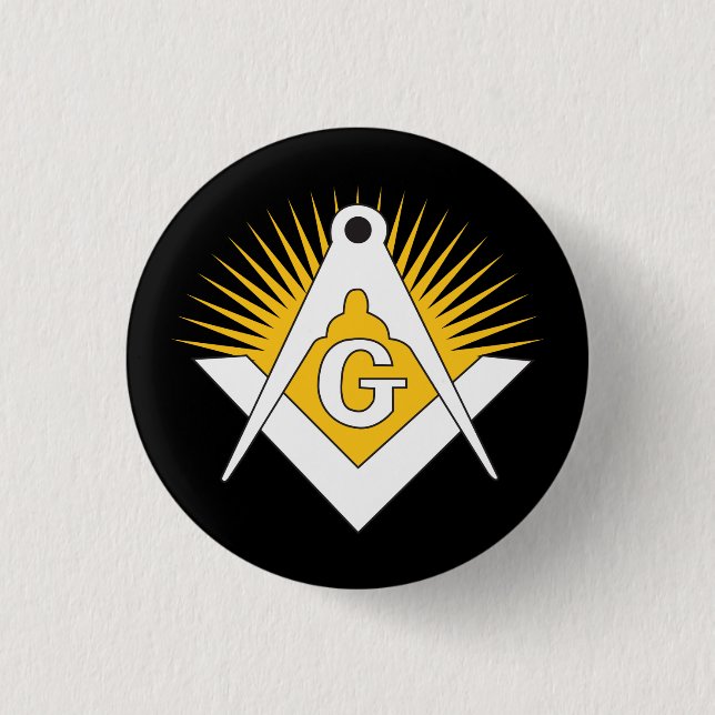 Freemasonry symbol button (Vorderseite)