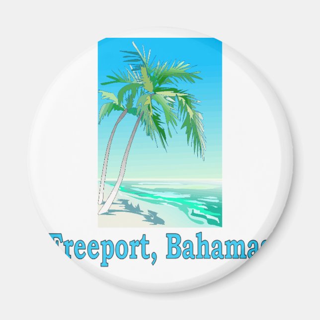 Freeport, Bahamas Magnet (Vorne)