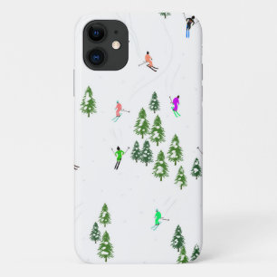 Freeride Alpine Skiern Skifahren Party Case-Mate iPhone Hülle