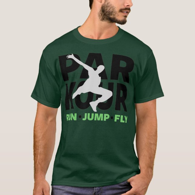 Freerunner Freerunning Traceur T-Shirt (Vorderseite)