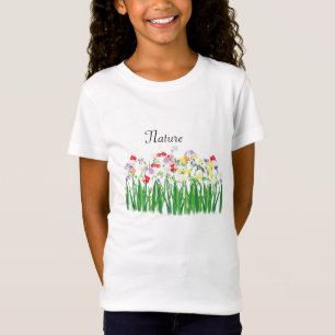 Freesia-Blume, Umweltthema T-Shirt