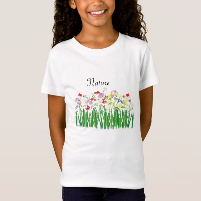 Freesia-Blume, Umweltthema T-Shirt (Vorderseite)