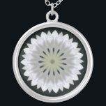 Freesias Coordinating Silverplate Necklace Versilberte Kette<br><div class="desc">Ein hübsches Hochzeitsgeschenk für Ihre Brautjungfrauen,  um Ihnen zu danken,  dass Sie Ihren besonderen Tag perfekt gestalten. Diese silberne Pendelhalskette koordiniert Ihre Hochzeitsarbeit und ist ein digitales Design aus einem Foto von Judy Adamson.</div>