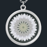 Freesias Coordinating Silverplate Necklace Versilberte Kette<br><div class="desc">Ein hübsches Hochzeitsgeschenk für Ihre Brautjungfrauen,  um Ihnen zu danken,  dass Sie Ihren besonderen Tag perfekt gestalten. Diese silberne Pendelhalskette koordiniert Ihre Hochzeitsarbeit und ist ein digitales Design aus einem Foto von Judy Adamson.</div>