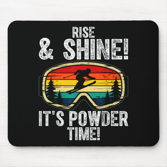 Freeskiing ski goggles freestyle-skiing mousepad (Vorne)