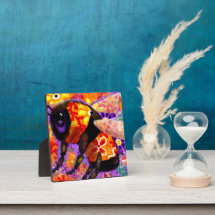 Freestand Art Print - Whimsical Bumble Bee Fotoplatte