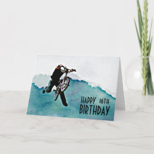 Freestyle BMX Fahrradstunt Karte