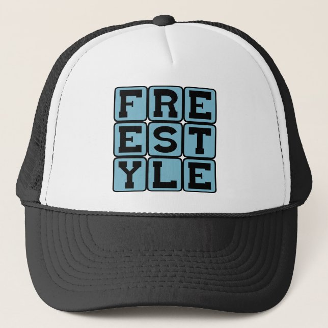 Freestyle, Extremsport Truckerkappe (Vorderseite)