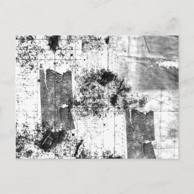 Freestyle in Schwarz-Weiß-Postkarte Postkarte (Vorderseite)