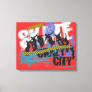 Freestyle Leinwanddruck